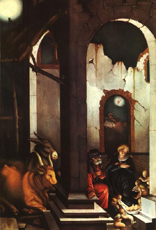 Hans Baldung Grien Nativity oil painting image